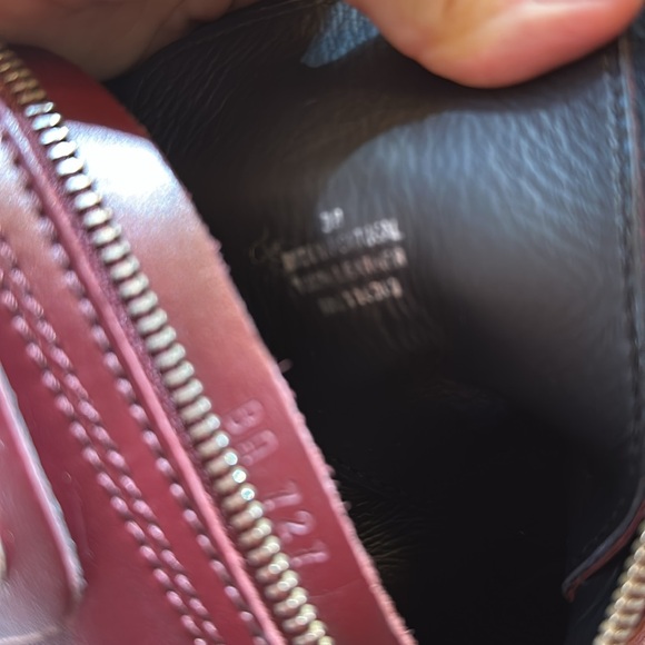 Zadig and Voltaire size 8, deep red lace up ankle boots. - Picture 6 of 7